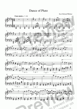 page one of Dance of Pluto