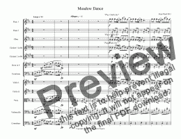 page one of Meadow Dance