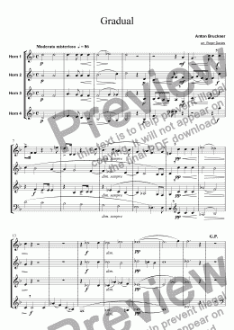 page one of Gradual
