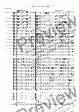 page one of March: The Ursulinian (Concert Band)