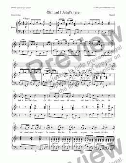 page one of Oh! had I Jubal’s lyre [Joshua: sop.]