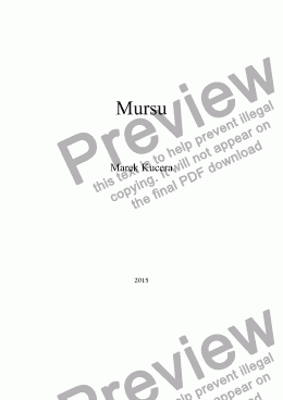 page one of Mursu