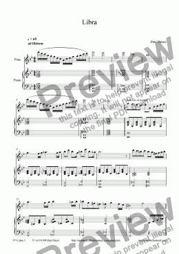 page one of Libra 2 [Flute+Pno]