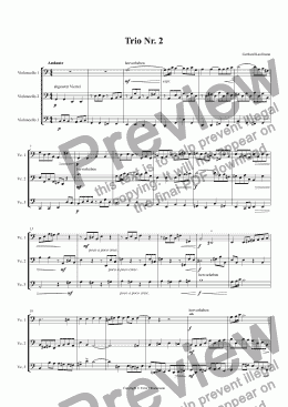 page one of Trio Nr. 2