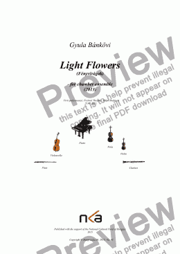 page one of Light Flowers