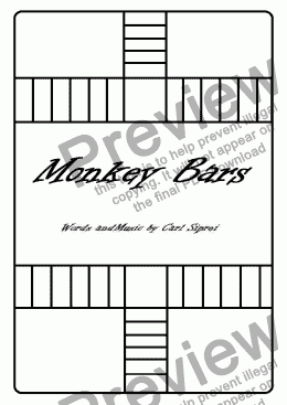 page one of Monkey Bars
