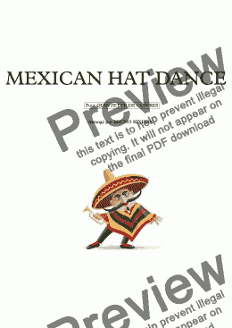 page one of MEXICAN HAT DANCE