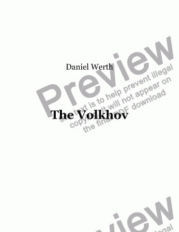 page one of The Volkhov, 2014