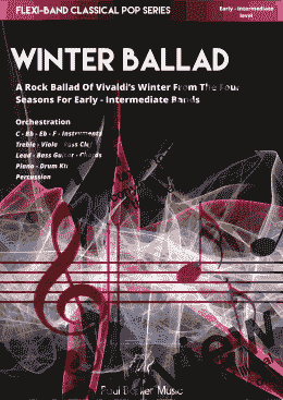 page one of Vivaldi’s 4 Seasons Winter Ballad (Flexi-Band)