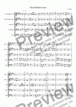 page one of St. Matthew Passion Chorales