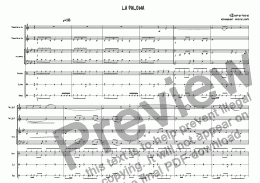 page one of la paloma trompettes percussions