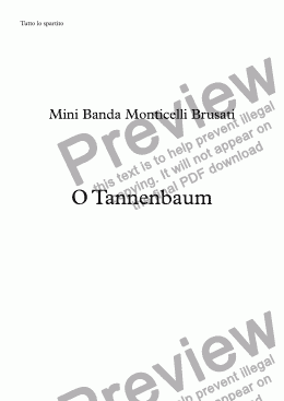 page one of o Tannenbaum