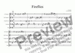 page one of Fireflies