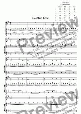 page one of Goldfish bowl