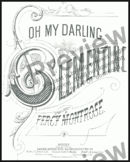 page one of Clementine (1884)