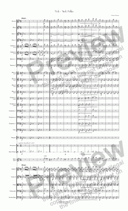 page one of Tick -  Tack  Polka
