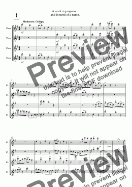 page one of Fun4flutes