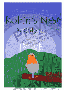 page one of Robin's Nest