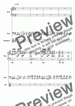 page one of Jazz Happy-Music Without Drums