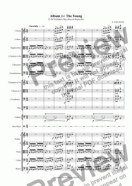 page one of SCHUMANN: Album for The Young / 12. St Nicholas's Day (Knecht Ruprecht).