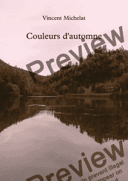 page one of Couleurs d'automne