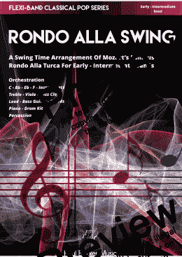 page one of Rondo Alla Swing (Flexi-Band)