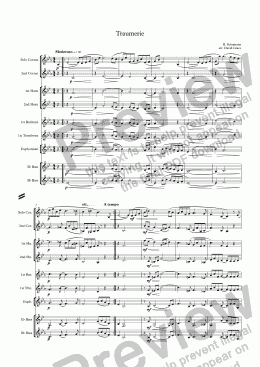 page one of Traumerie [Schumann]