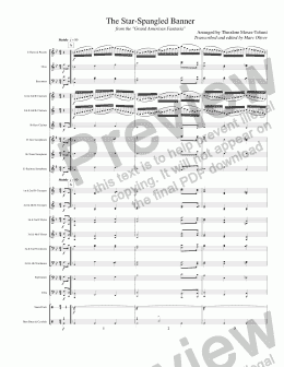 page one of Smith - Star Spangled Banner (arr. Tobani)