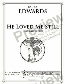 page one of Edwards II - He Loved me Still