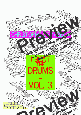 page one of I Beat The Drums - Vol 3
