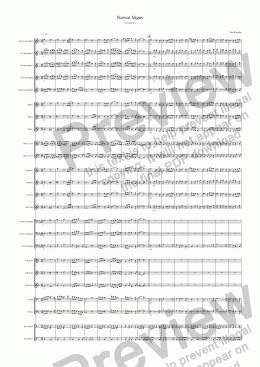 page one of Nervus Vagus (Fanfare band)