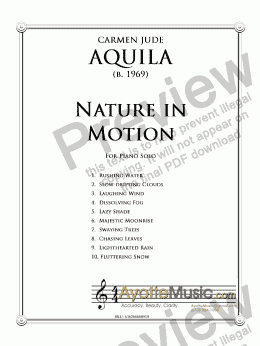 page one of Aquila - Nature in Motion