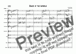 page one of Dance of The Infidels Full Score
