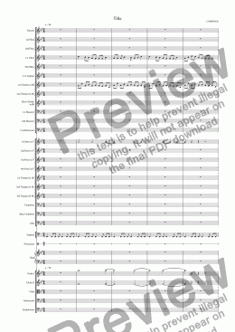 page one of Symphony5