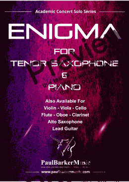 page one of Enigma  (Viola & Piano) 