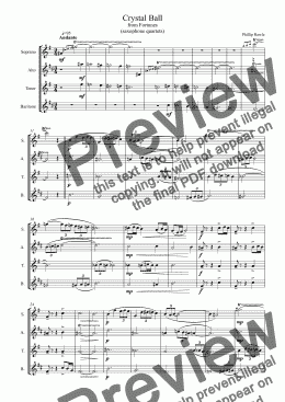 page one of Fourtunes - 1. Crystal Ball