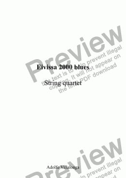 page one of Eivissa 2000 Blues 