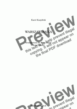 page one of Warszawianka