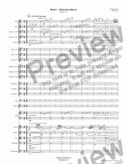 page one of Rest - Heaven Sent (Theme 218) - Orchestra