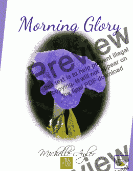 page one of Morning Glory