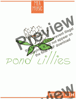 page one of Pond Lilies