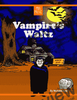 Vampire Waltz Sheet music for Piano (Solo) Easy