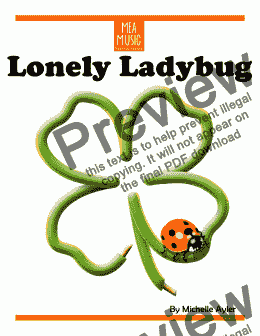 page one of Lonely Ladybug