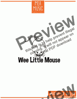 page one of Wee, Little Mouse