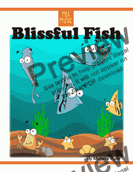 page one of Blissful Fish