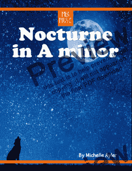 page one of Nocturne in A Minor
