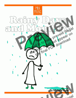 page one of Rainy Days and Mondays