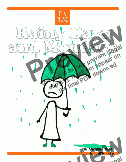 Rainy Days And Mondays sheet music for voice and piano (PDF)