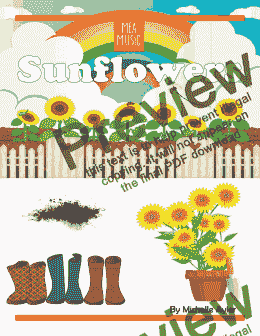 page one of Sunflowers