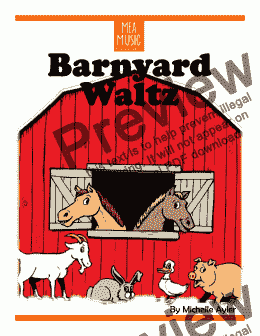 page one of Barnyard Waltz